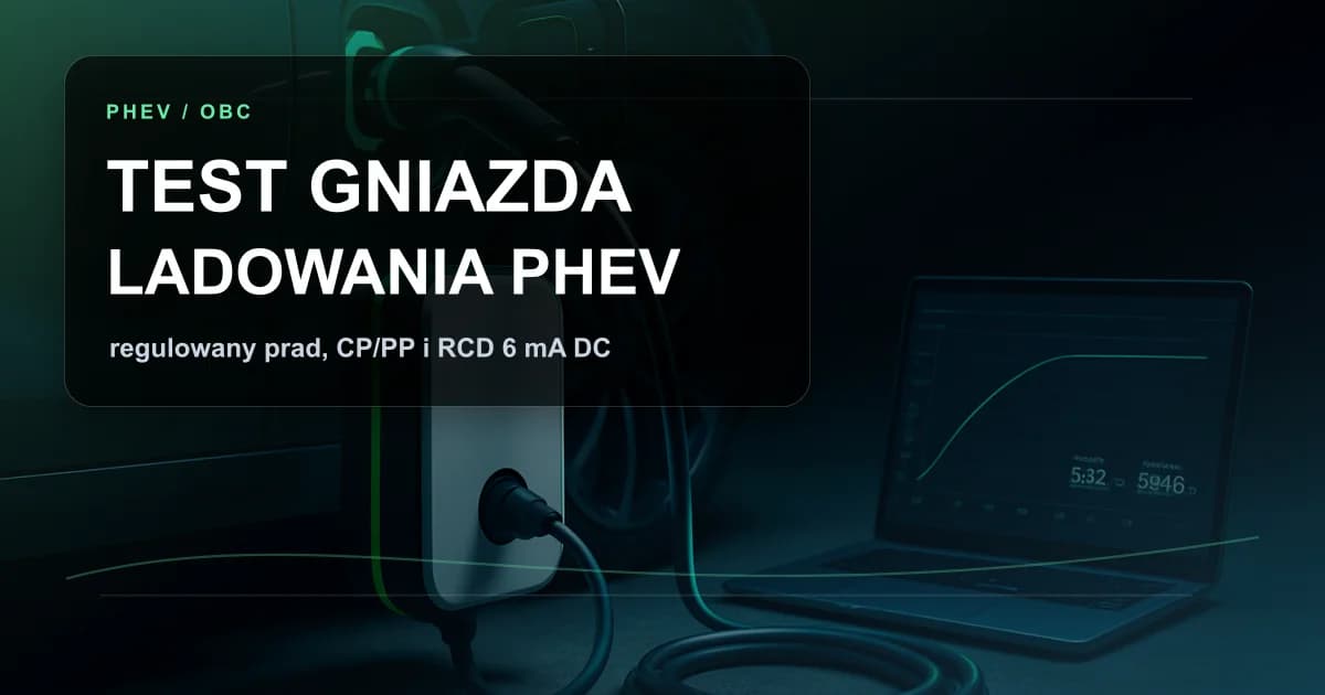 Opel Ampera z zablokowanym ładowaniem HV i kodem P1FFF na stanowisku diagnostycznym.